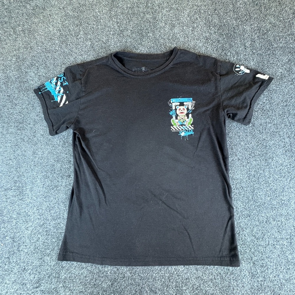Fresh Laundry T-Shirt Mens Large Bear Lost Reality Wake Up Graphic Streetwear